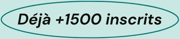 + 1500 inscrits