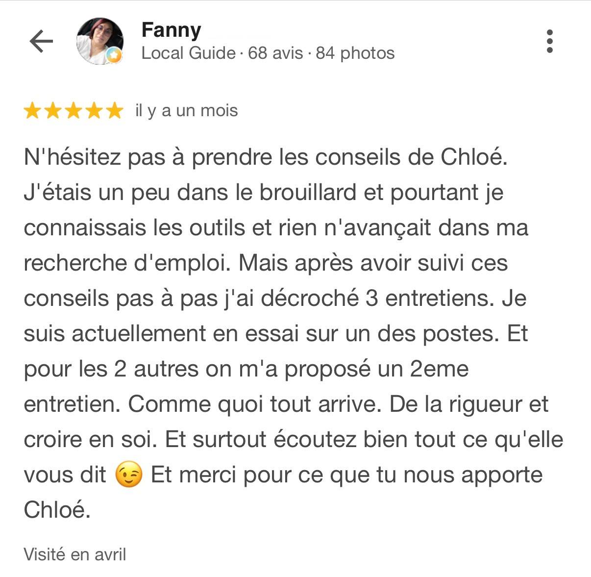 Avis Fanny