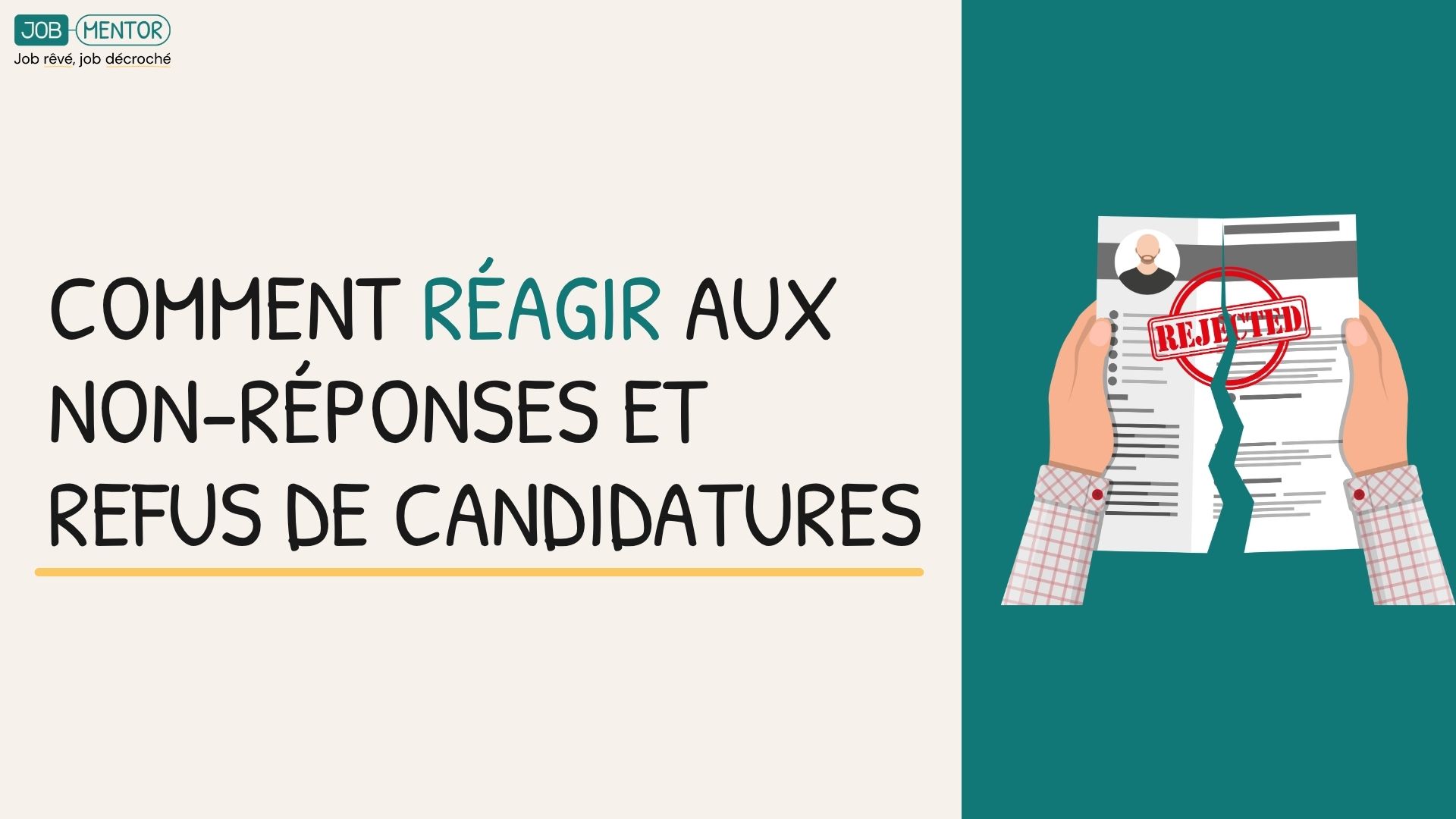 Comment réagir aux non-réponses et refus